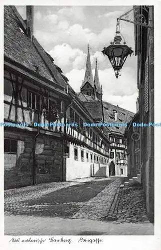 R536113 Unbekannte alte Straße St F M B 4 Postkarte