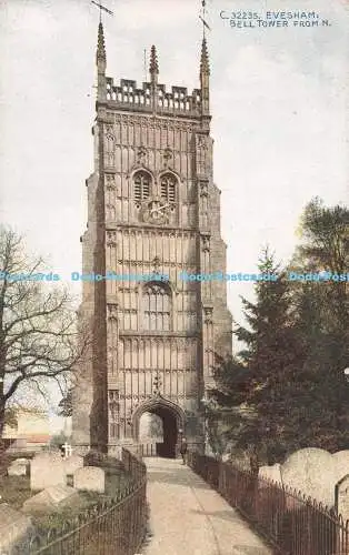 R538861 Evesham Glockenturm aus der Serie N Photochrom Celesque