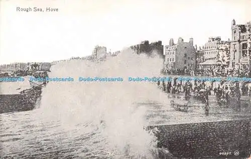 R534084 Hove Rough Sea Valentines Serie