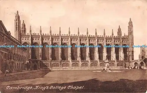 R536217 Cambridge King College Chapel F Frith No 26504 1926