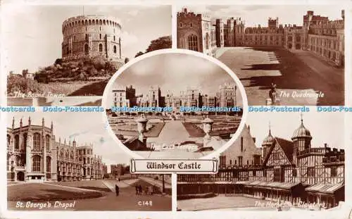 R536223 Windsor Castle The Round Tower St George Chapel The East Terrace Photo P