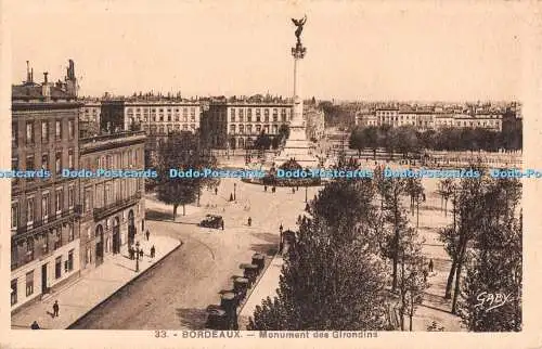 R538930 Bordeaux Monument des Girondins Gaby G Artaud 1940