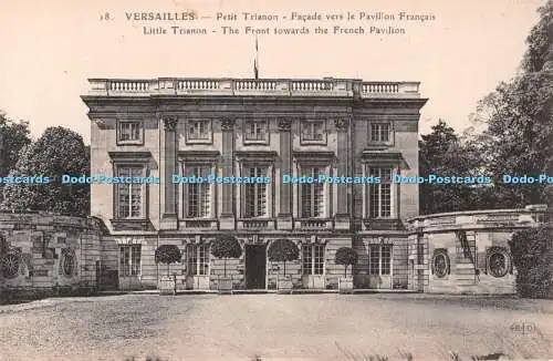 R538933 Versailles Little Trianon Die Vorderseite zum französischen Pavillon Le Deley