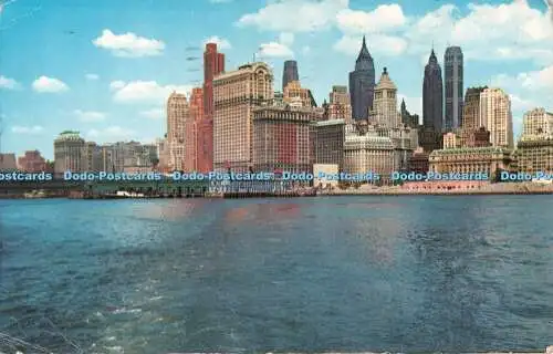 R534170 Von der New Jersey Seite des Hudson River dieser dominierende Blick auf Low