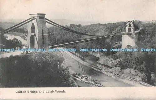 R536284 Clifton Bridge und Leigh Woods Brook Dye Works