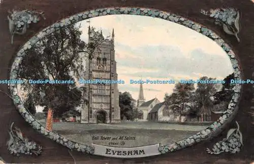 R538984 Evesham Bell Tower and All Saints Valentines Series