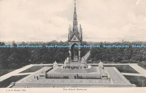 R536336 The Albert Memorial F G O Stuart