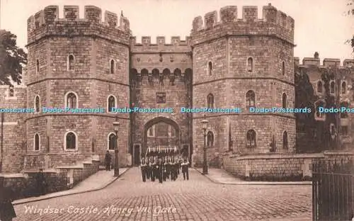 R536343 Windsor Castle Henry VIII Gate F Frith No 66085