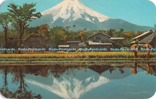 R534258 Japan Mount Fuji vom Oshino Village Maz Basker Orient View Seri aus gesehen