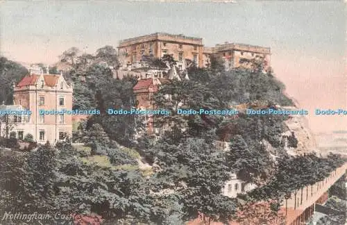 R539047 Nottingham Castle F Frith 1904