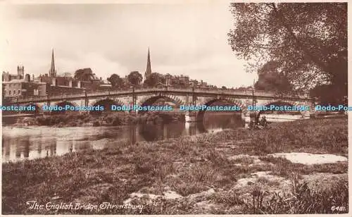 R536382 Shrewsbury The English Bridge R M und S Princess Serie