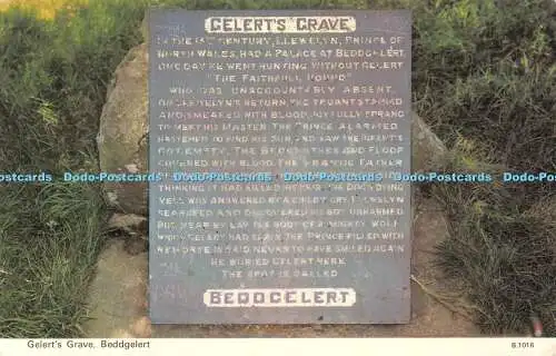 R534272 Beddgelert Gelert Grave E T W Dennis Photocolour