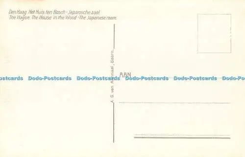 R534297 Den Haag Das Haus im Wald Das japanische Zimmer A G van Agtmaal