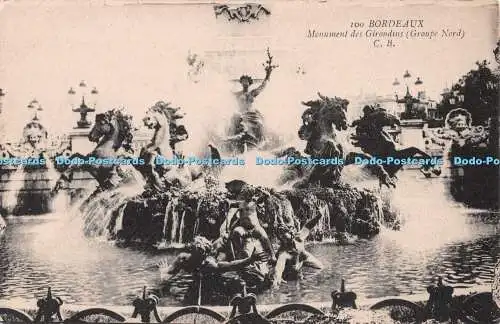 R539085 Bordeaux Monument des Girondins Groupe Nord Ch Chambon
