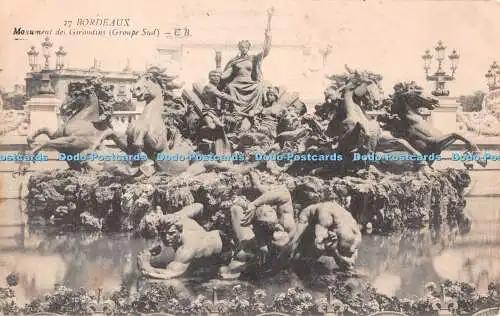 R539092 Bordeaux Monument des Girondins Groupe Sud Ch Chambon