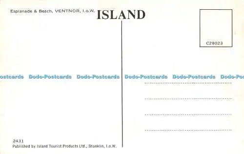 R534352 I o W Ventnor Esplanade and Beach Island Tourist Products