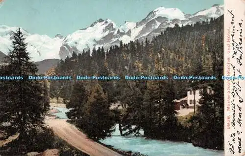 R536467 Morteratschgletscher und Hotel Kilchberg Wehrli A G 1906