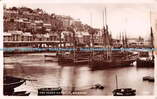 R536472 Brixham The Inner Harbour RP 1949