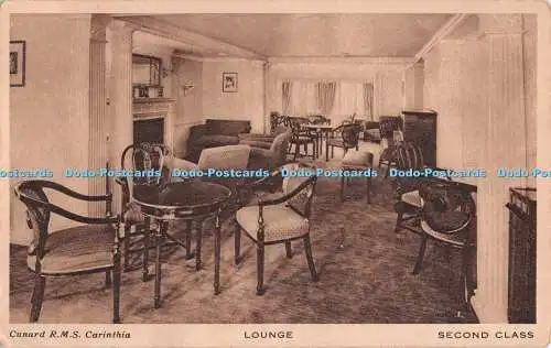 R539174 Lounge Cunard R M S Kärnten 2. Klasse