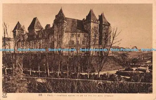 R539227 Pau Chateau Henri IV Et Le Pic Du Midi D Ossau Labouche Freres