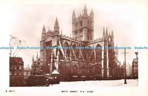 R534446 Bath Abbey N E View W H S Kingsway Echtfoto Serie 1915