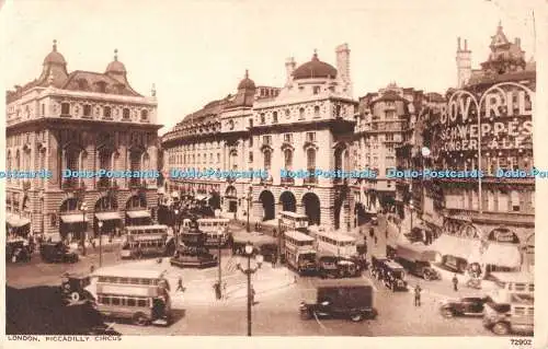 R534459 London Piccadilly Circus Photochrom