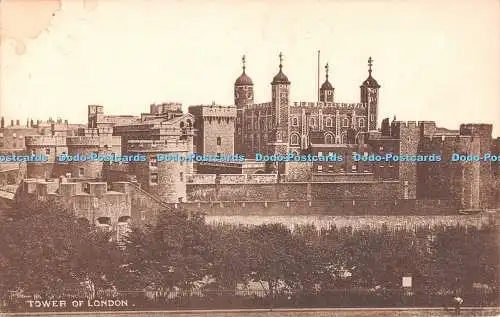 R534473 Tower of London C F Castle Lesco Serie