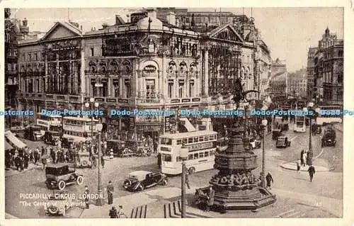 R534481 London Piccadilly Circus The Centre of the World 1949