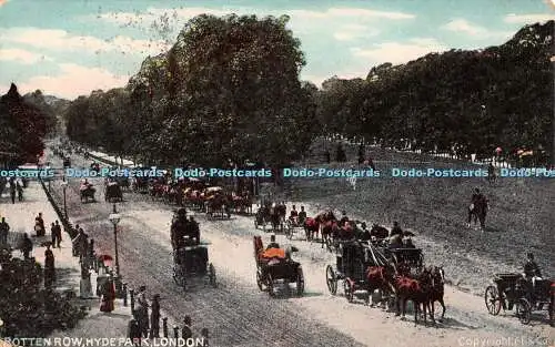 R534488 London Hyde Park Rotten Row F F and Co G D and D