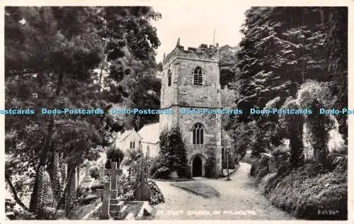 R536607 St Just Church Nr Falmouth The Photochrom