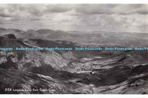 R534513 Langdale Valley From Crinkle Crags G P Abraham RP