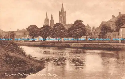 R534537 Truro Cathedral From Quay F Frith No 64727