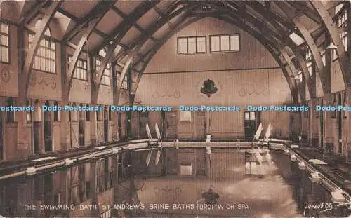 R539372 The Swimming Bath St Andrews Sole Baths Droitwich Spa E M Wood