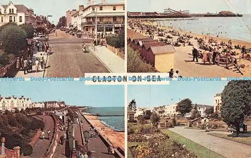 R534596 Clacton on Sea Pier Avenue L W Sears Plastichrome von Colourpicture Multi