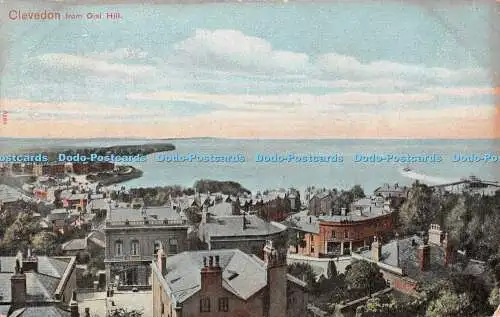 R539405 Clevedon From Dial Hill The Pictorial Stationery Pictorchrom