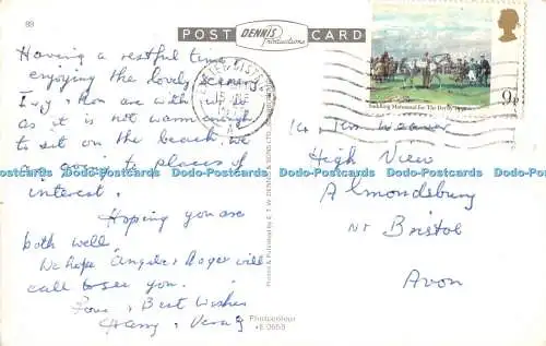 R534605 Greetings From Exmouth The Docks E T W Dennis Multi View 1979
