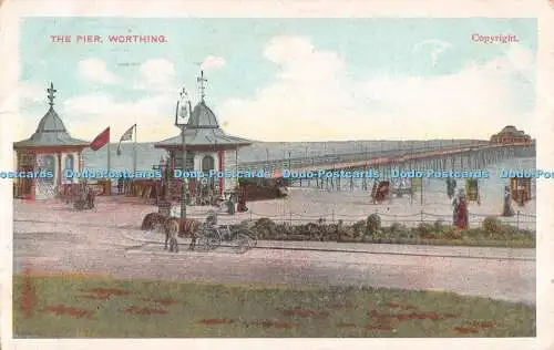 R534638 Worthing The Pier D und D G 1906