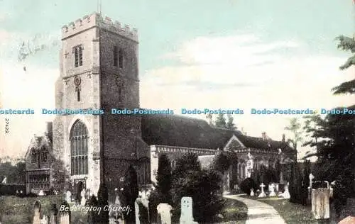 R534642 Beddington Church W Pile Frith Serie 1905