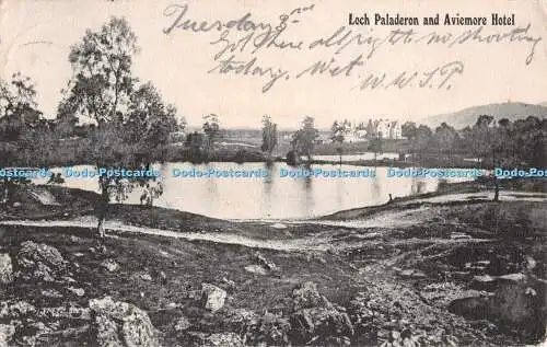 R539464 Loch Paladeron und Aviemore Hotel Caledonia Serie