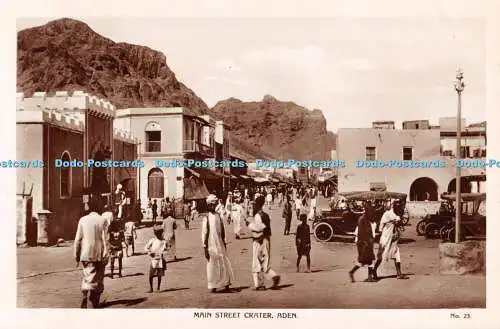 R536796 Aden Main Street Crater M S Lehem No 23 Egyptian Cigarettes Factory RP