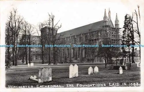 R536820 Winchester Cathedral The Foundations Laid C E S