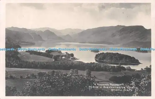 R536850 Keswick A Peaceful Prospect Head of Derwentwater G P Abraham