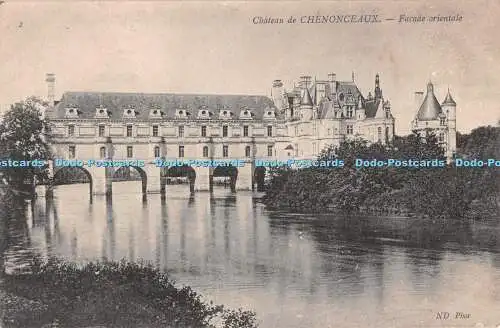 R539620 Chateau de Chenonceaux Fassade orientale ND Phot