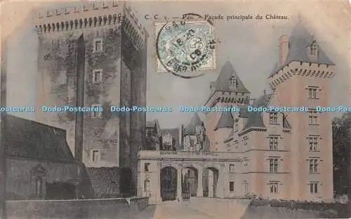 R539625 C C 2 Pau Fassade principale du Chateau