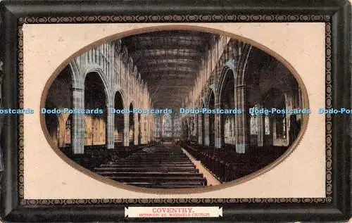 R539693 Coventry Interior St Michaels Church Milton Sellwell Series No 346 Wools