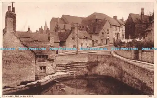 R539750 Schwanenmühle Teich 70537 Photochrom