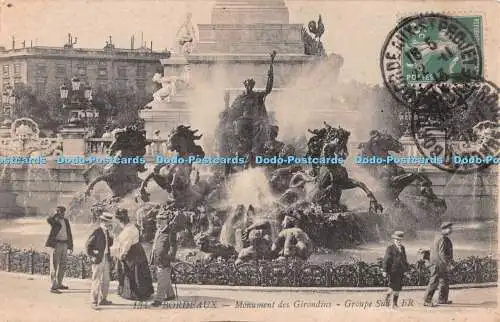 R539767 134 Bordeaux Monument des Girondins Groupe Sud BR 1913