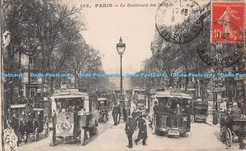 R539823 103 Paris Le Boulevard des Italiens C M