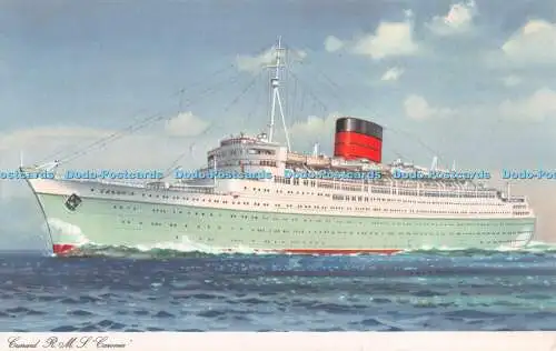 R537152 Cunard R M S Coronia Postkarte