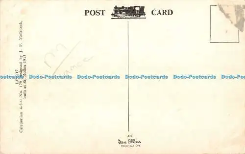 R539850 LPC 17 Caledonian 4 6 0 No 179 designed by J F McIntosh built at St Roll